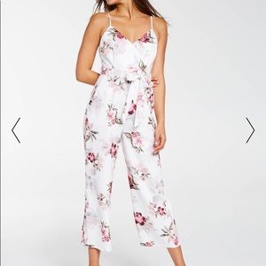 Dotti Womens Floral Jumpsuit 